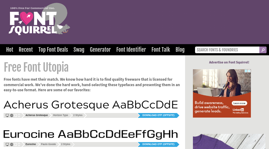 Font Squirrel